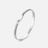 Under the Stars Mood Bangle in White Gold
