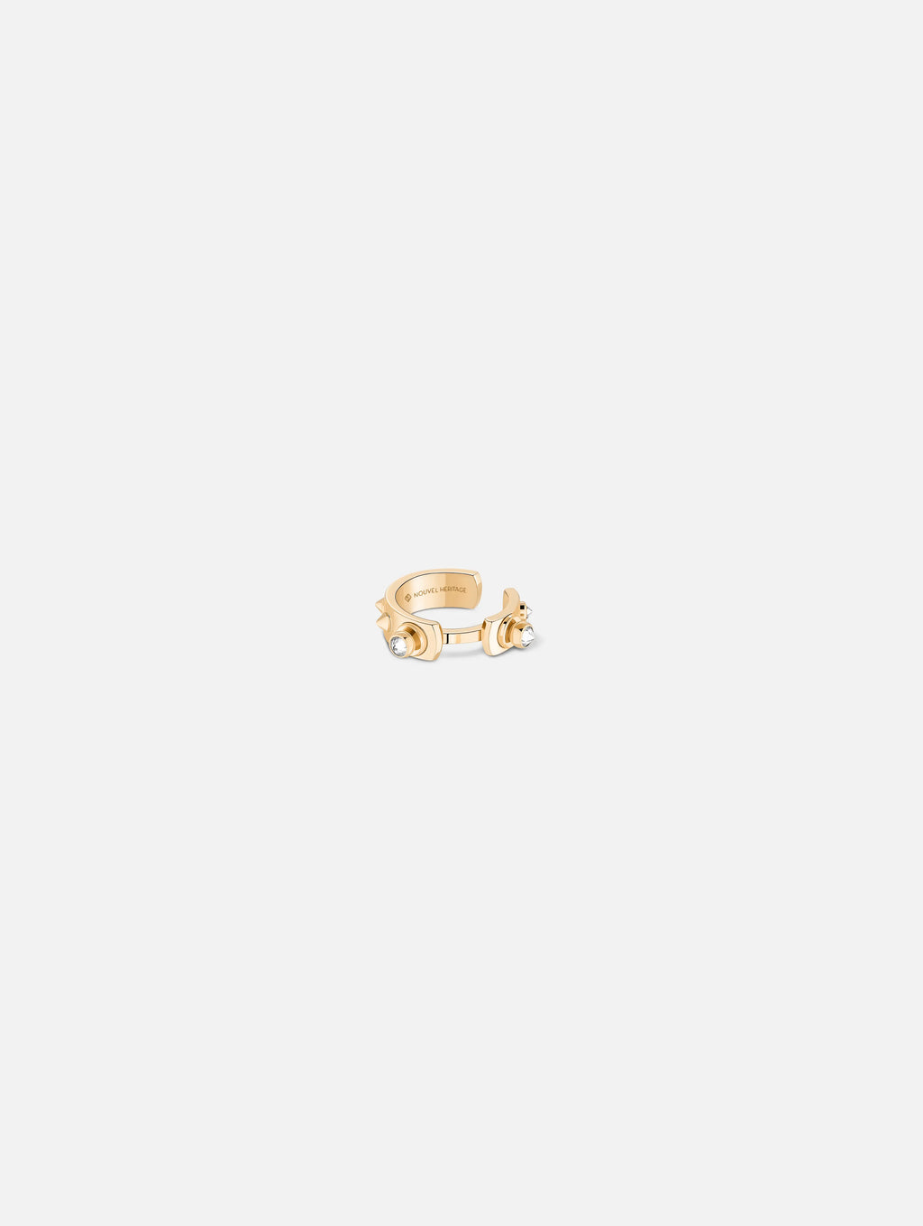 Brunch in NY Ear Cuff in Yellow Gold