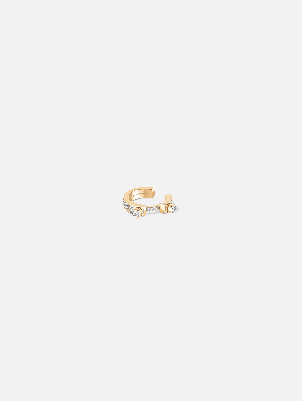 Bijou d'oreille Mood Eternity Tuxedo en Or Jaune