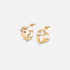 Monday Morning Mood Double Hoops in Yellow Gold