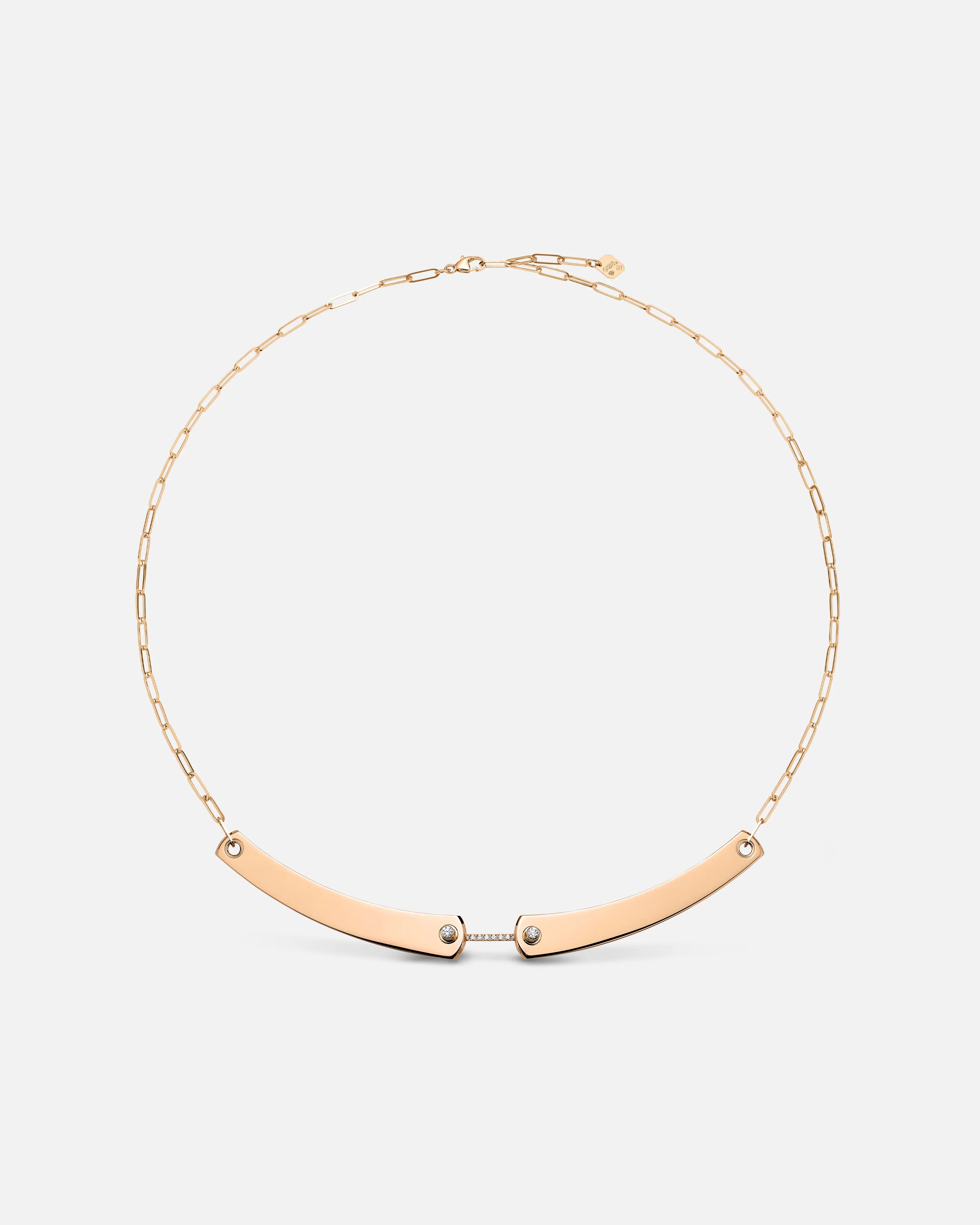 Collier Mood Business Meeting en Or Rose