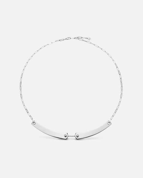 Collier Mood Business Meeting en Or Blanc