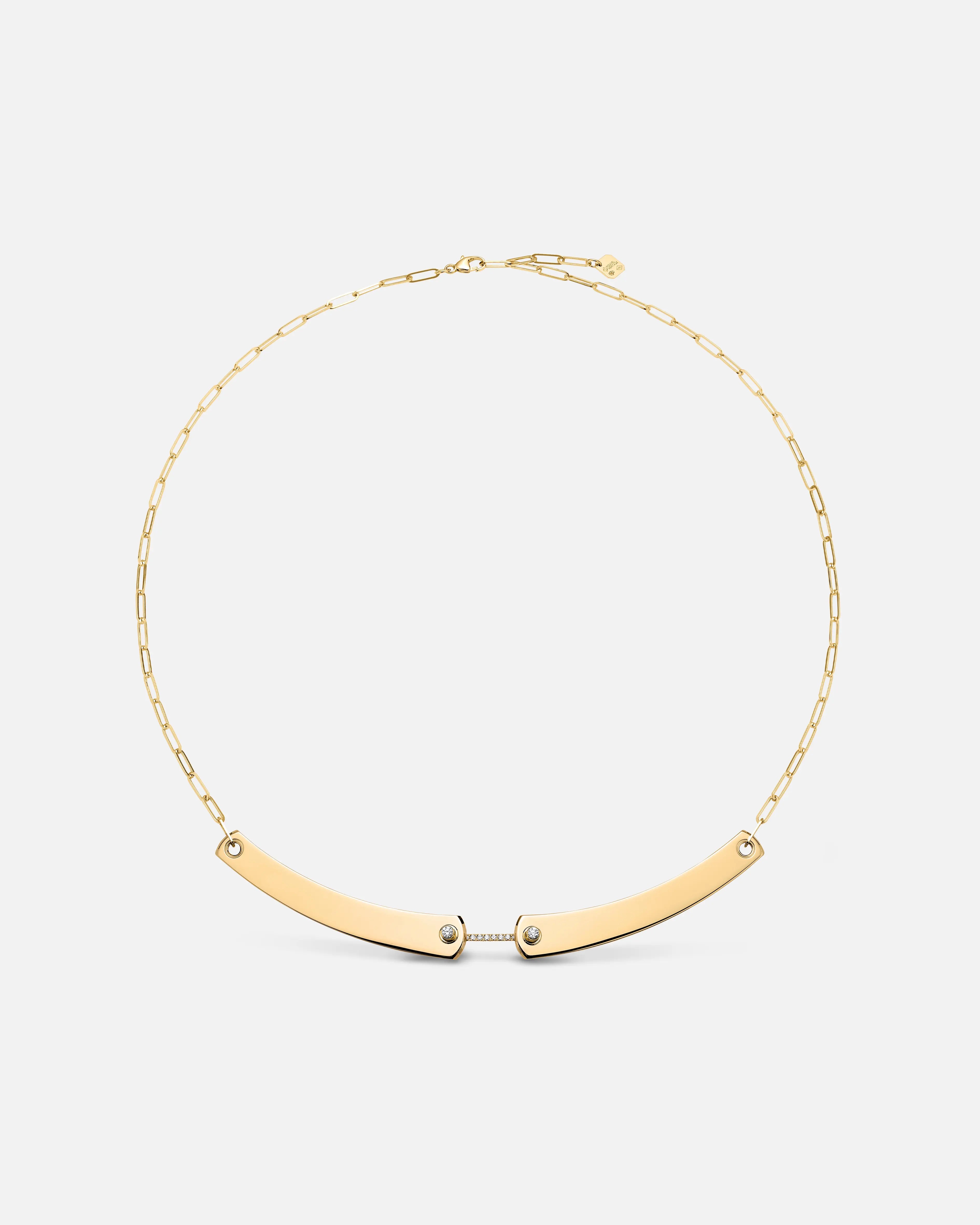 Collier Mood Business Meeting en Or Jaune