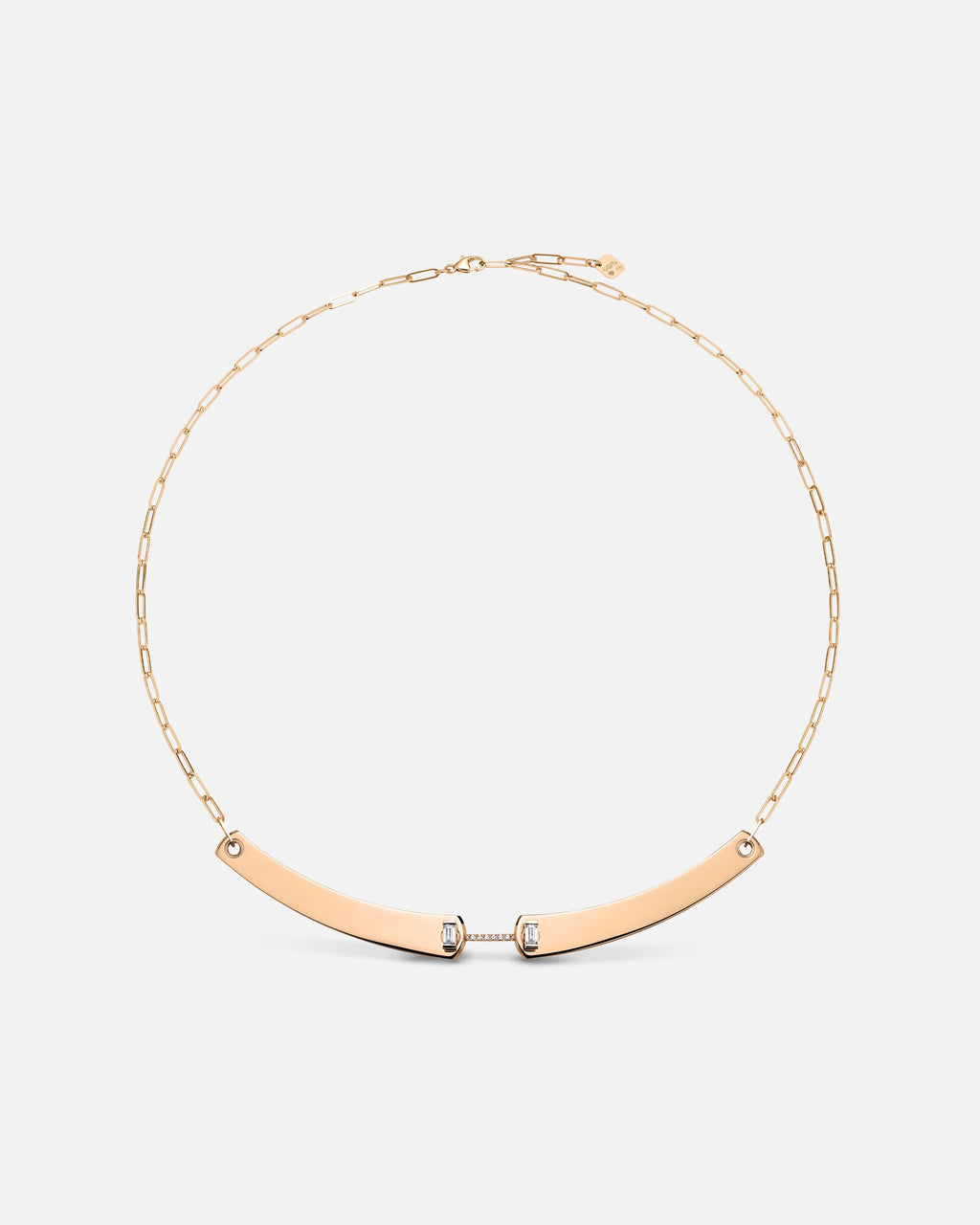 Collier Mood Dinner Date en Or Rose
