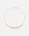 Collier Mood Dinner Date en Or Rose