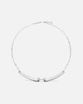 Collier Mood Dinner Date en Or Blanc