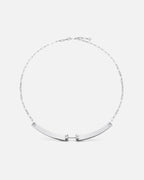 Collier Mood Dinner Date en Or Blanc