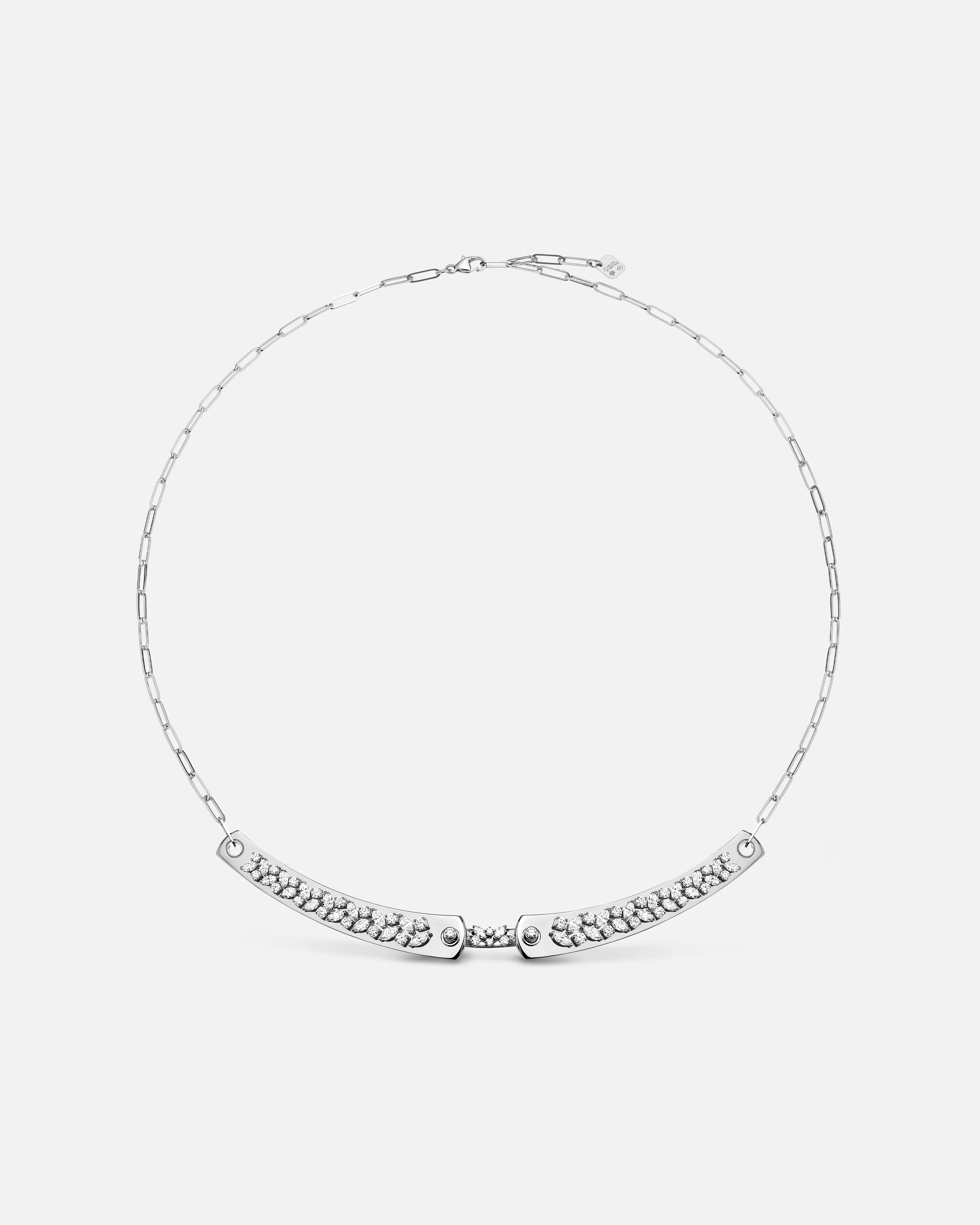 Collier Mood Soirée en Or Blanc