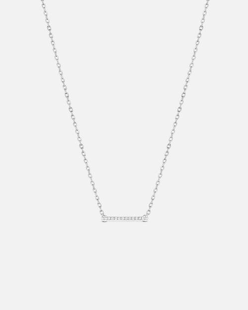 Pendentif Mood Business Meeting en Or Blanc