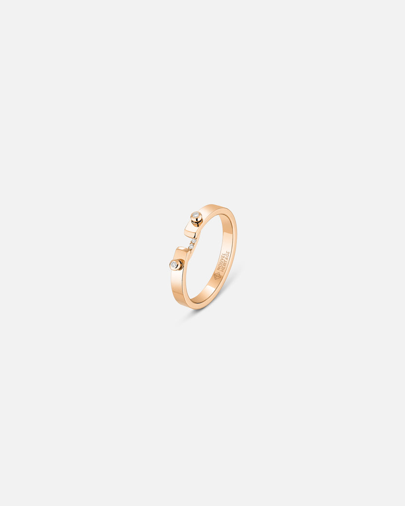 Business Meeting PM Mood Ring in Rose Gold