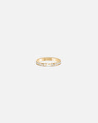 Bague Mood Eternity Tuxedo PM en Or Jaune