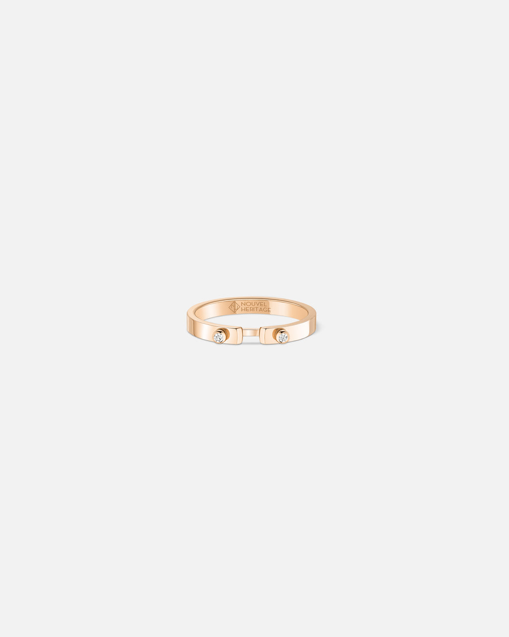Bague Mood Monday Morning PM en Or Rose
