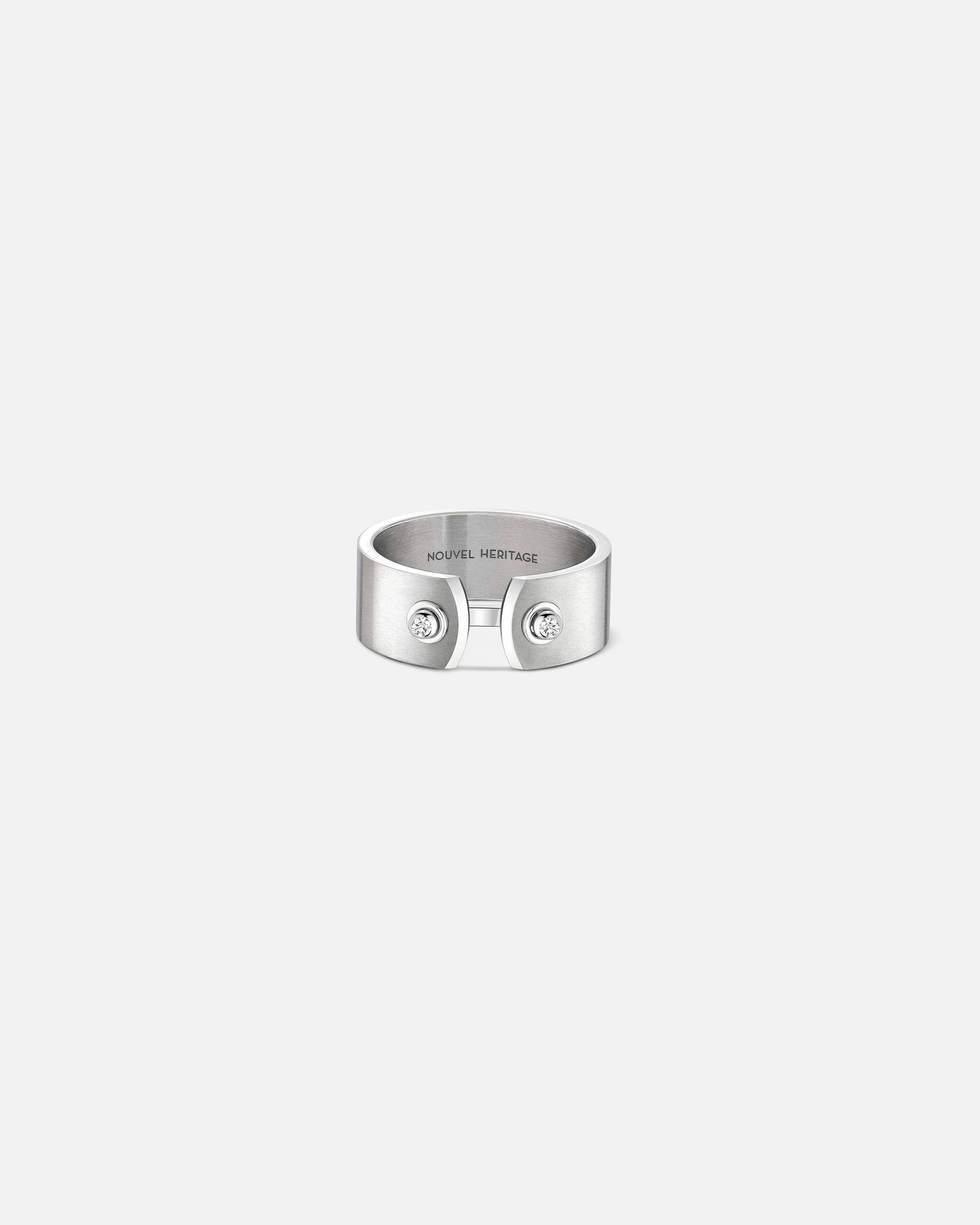 Bague Mood Paris From the Sky en Or Blanc