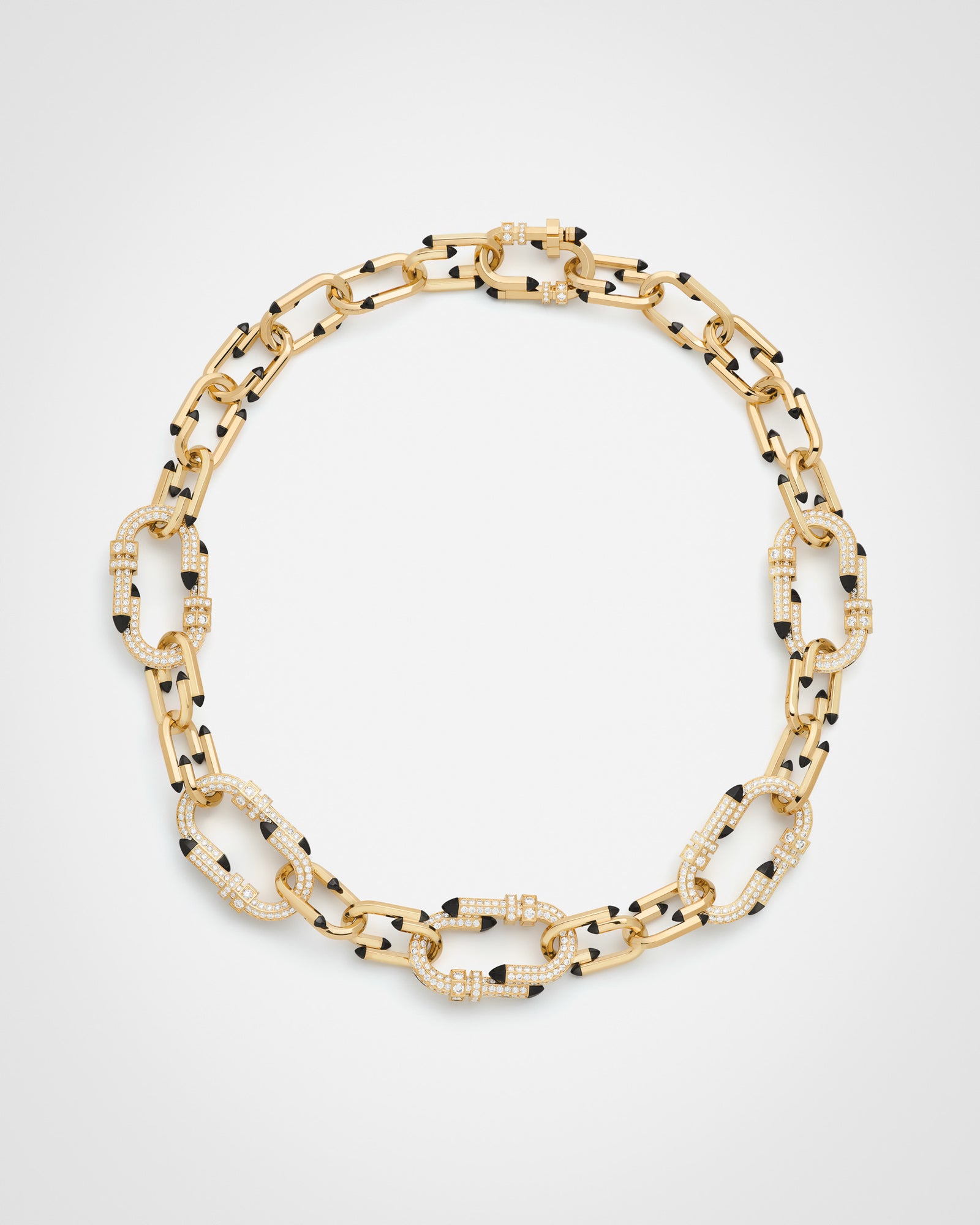 Multi Diamond Try Me Choker