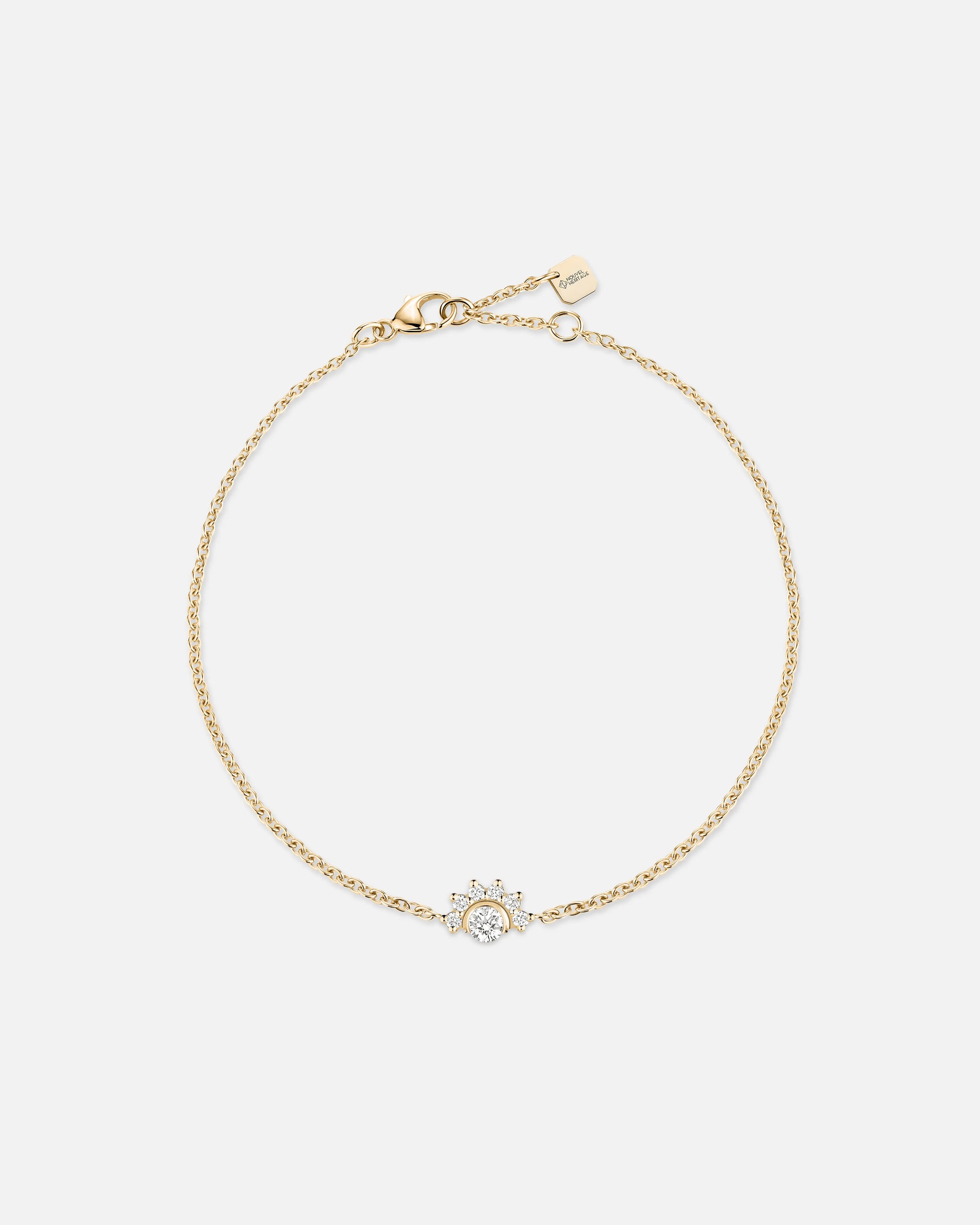 Bracelet Mystic Diamant en Or Jaune - 1 - Nouvel Heritage
