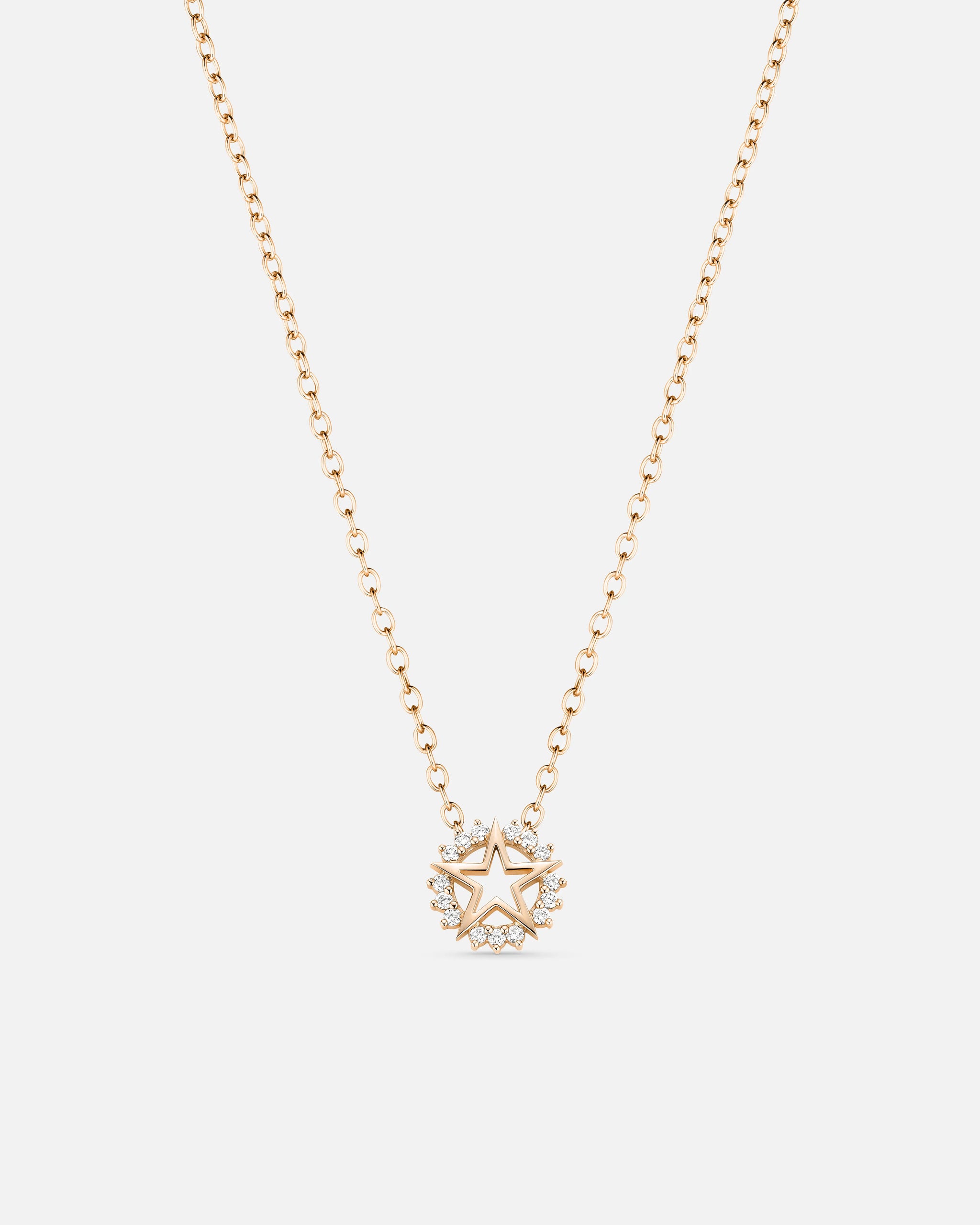 Medium Star Pendant in Rose Gold - 1 - Nouvel Heritage
