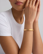 Dinner Date GM Mood Bangle in Yellow Gold