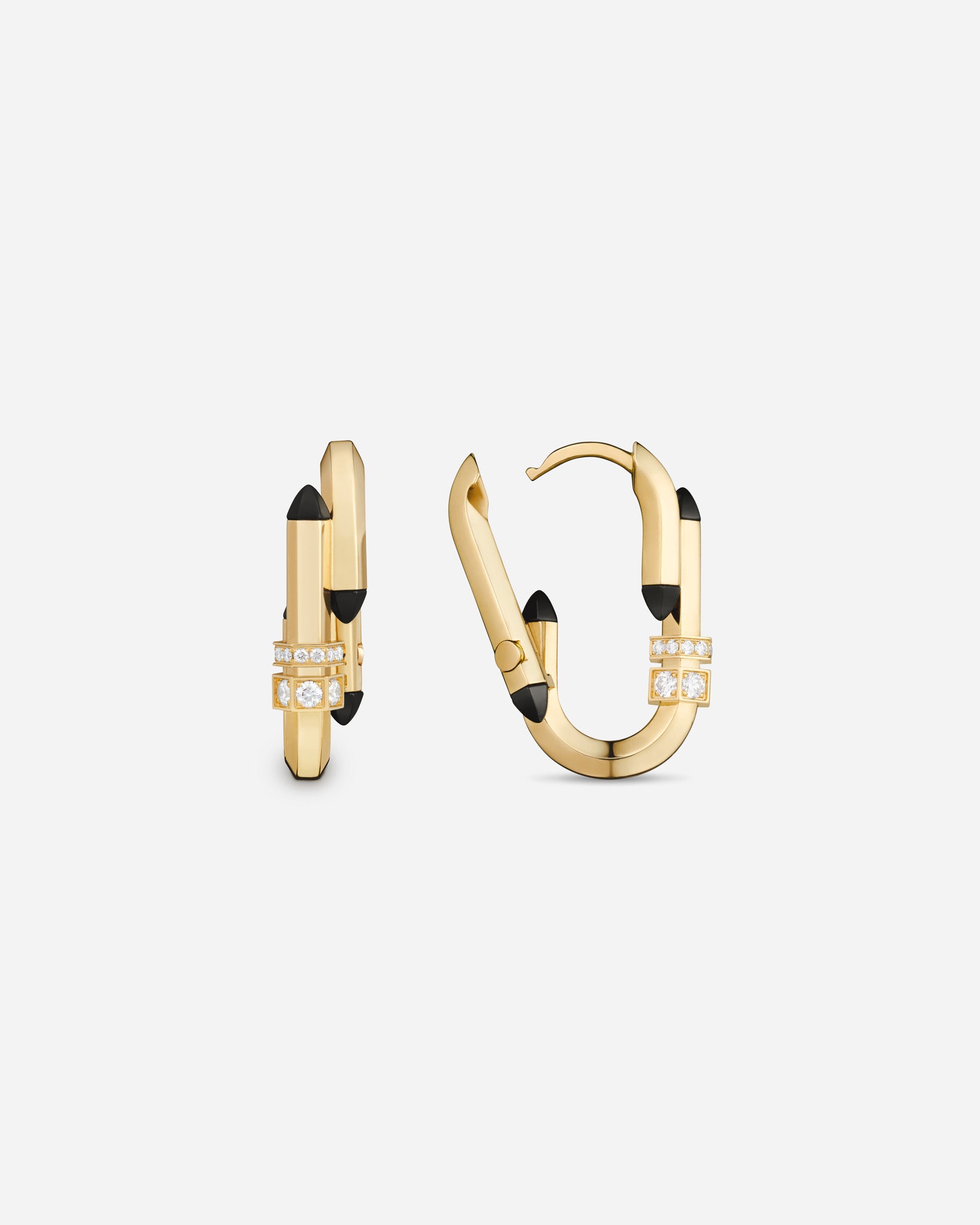 Boucles d'Oreilles Small Try Me en Or Jaune