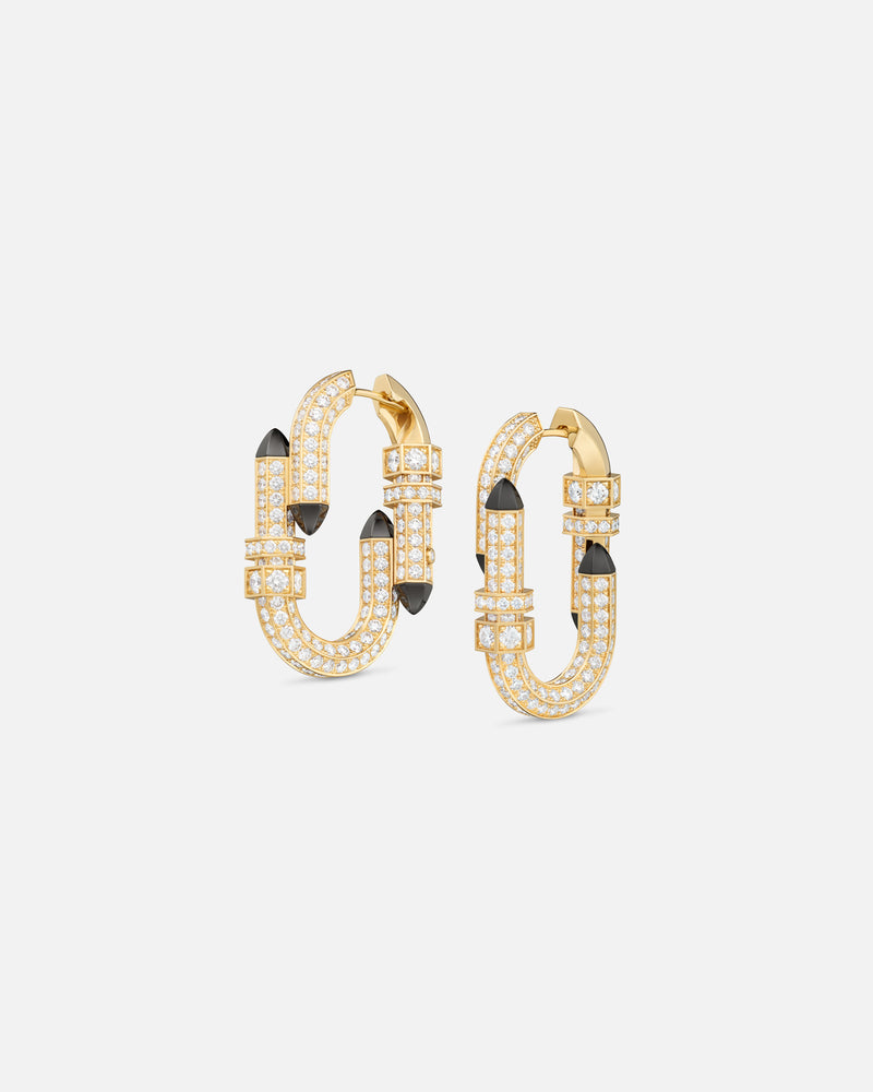 Boucles d'oreilles Try Me XL Pavées