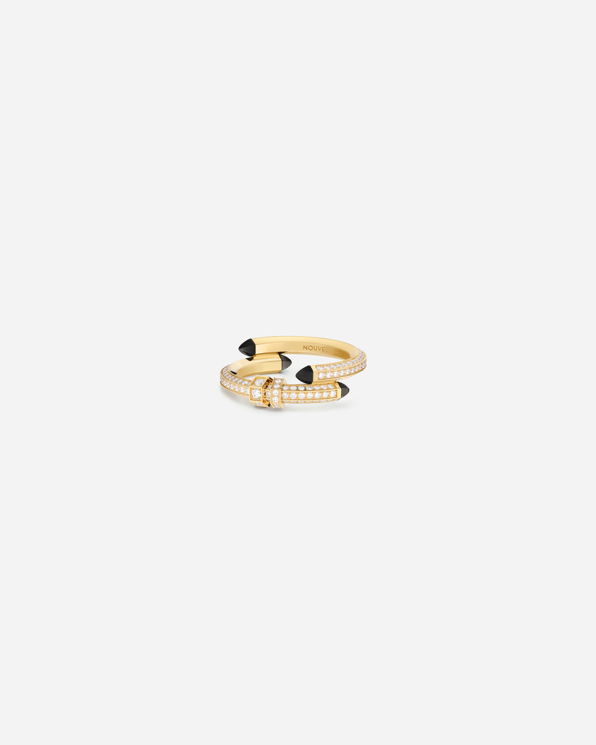 Bague Paved Try Me en Or Jaune