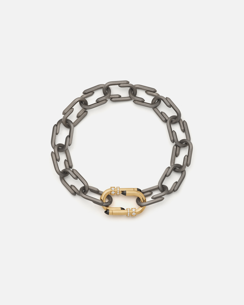 Bracelet Try Me Titane Gris