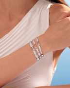 Bracelet Mood Soirée en Or Blanc