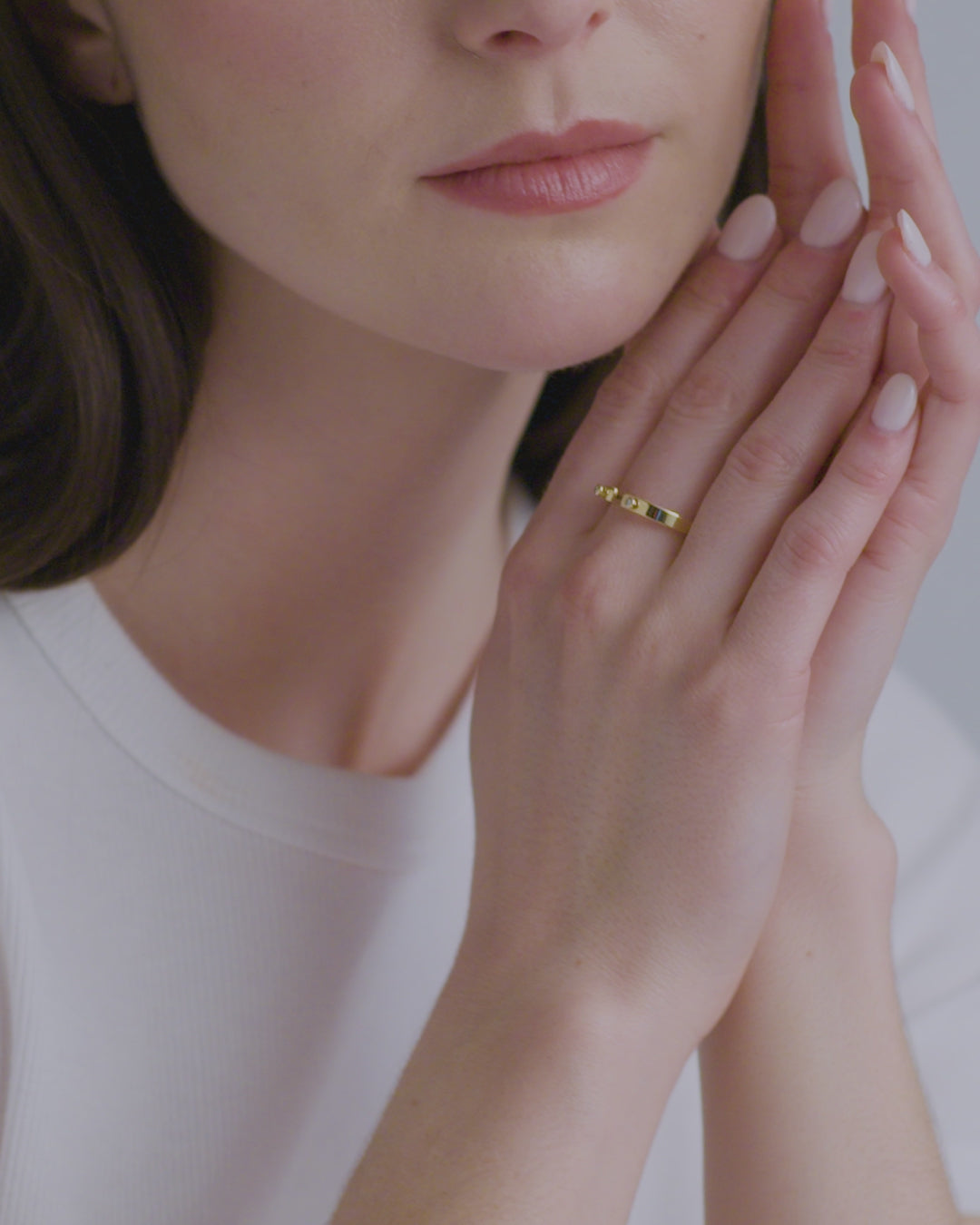 Monday Morning PM Mood Ring in Yellow Gold