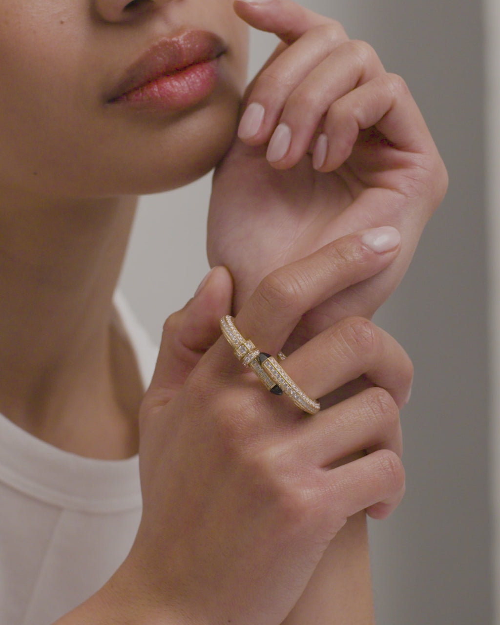 Diamond Try Me Ring in Yellow Gold