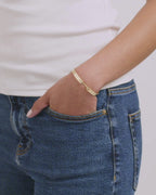 Dinner Date GM Mood Bangle in Yellow Gold