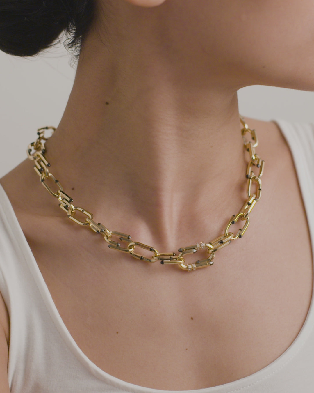 Gold Try Me Necklace in Yellow Gold