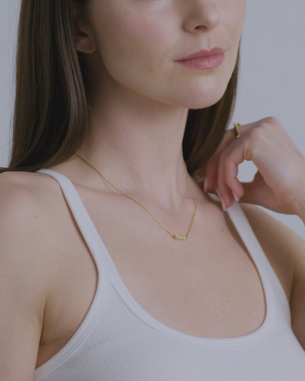 Parisian Stroll Mood Pendant in Yellow Gold